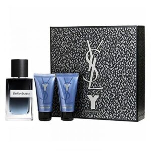Yves-Saint-Laurent-(YSL)-Y-3-Pcs-Gift-Set-EDP-100ml-SG-50ml-ASB-50ml-Bottle
