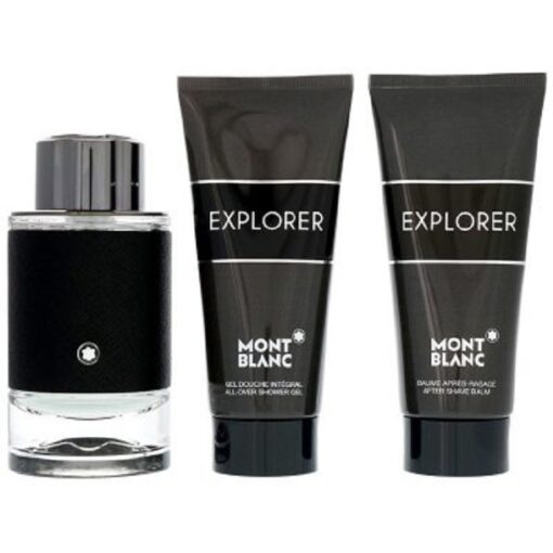 Mont-Blanc-Explorer-3-pcs-Gift-Set-100ml-EDP-100ml-ASB-100ml-SG-Bottle
