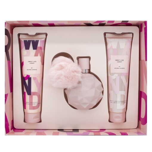 Ariana-Grande-Sweet-Like-Candy-EDP-3-pcs-Gift-Set-100ml-Perfume-100ml-BS-100ml-SG-Bottle